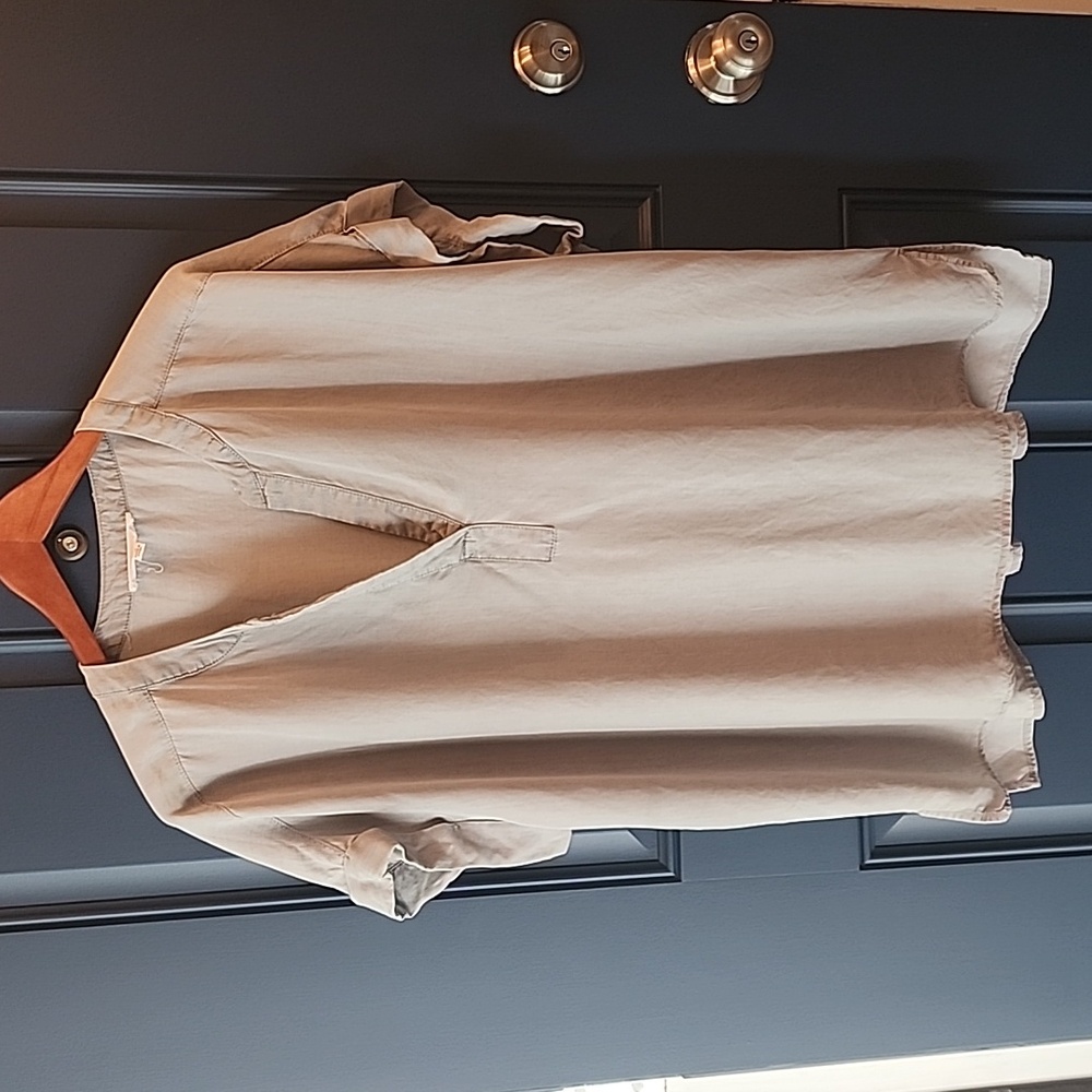 Grey over sized top